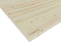 - DECOUPE -Tab Lam/collé EPICEA- ép 27mm